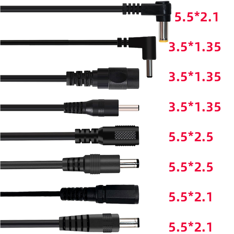 Cable Extension 3.5 - Kabel Daya DC 25CM 5.5*2.1mm 3.5*1.35mm