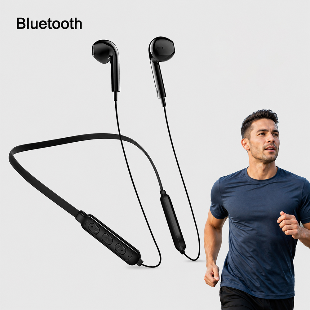 Bluetooth Headset On Ear - Aksesori Audio Olahraga Kebugaran Headset Bluetooth