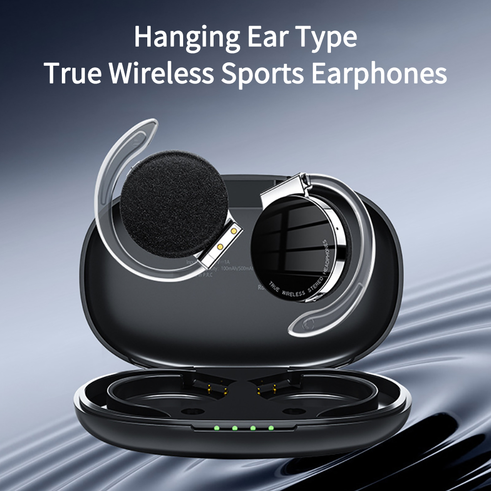 Sports Earphone Hook - F2 Headset Bluetooth nirkabel TWS, Headset