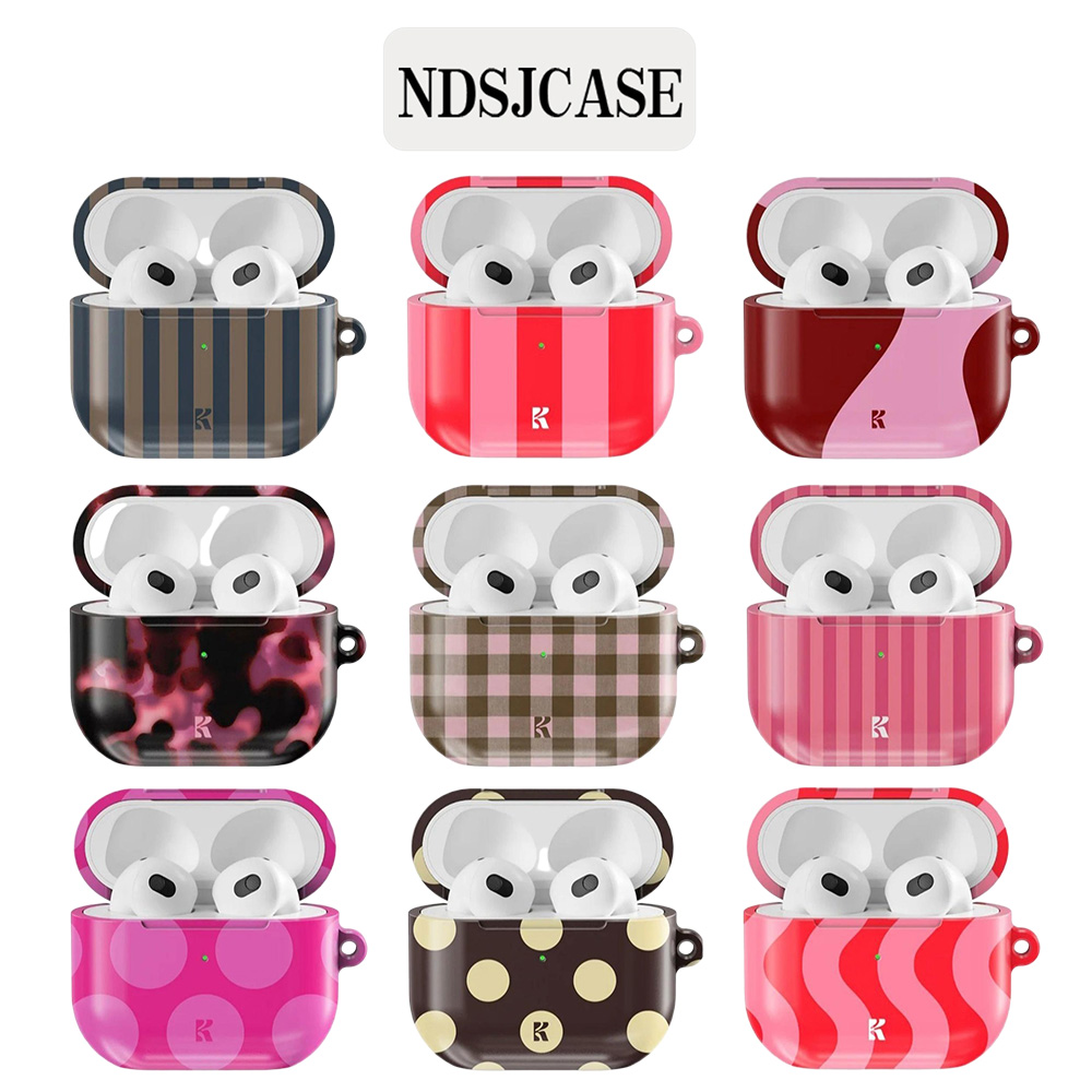 Headphone Case Hard - Casing Pelindung Anti Benturan Pink Party