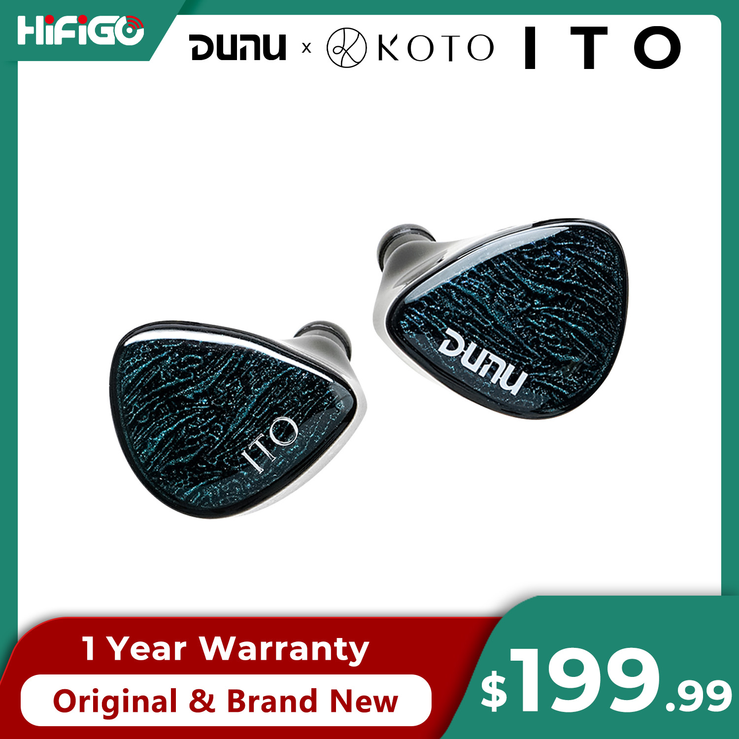 In Ear Monitor Iem - DUNU x KOTO ITO Earphone In-Ear