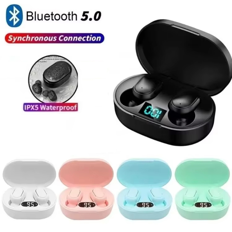 Bluetooth Headset On Ear - A6S TWS earbud headphone Bluetooth nirkabel