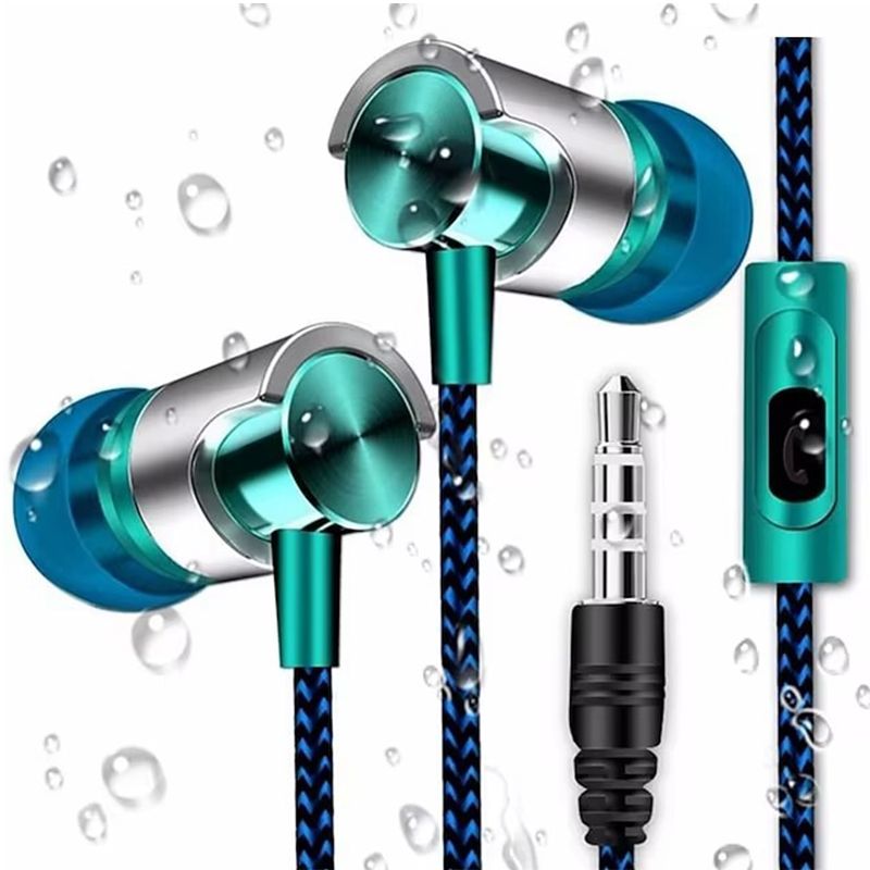 Audiophile Headphone Wired - Headphone Berkabel 3.5Mm Earphone Olahraga In-Ear
