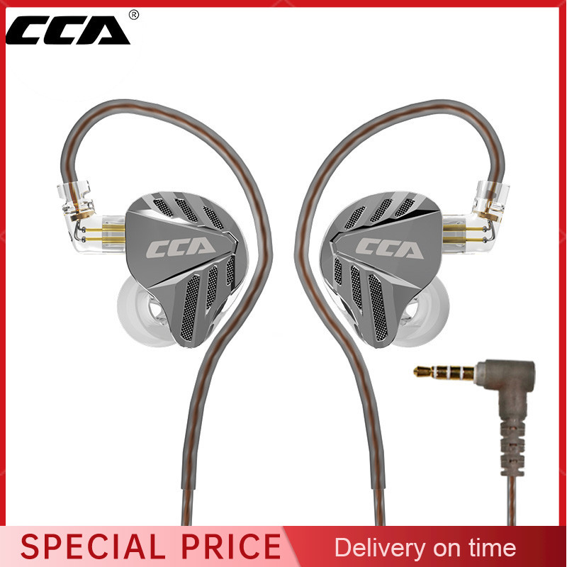 Audiophile Headphone Wired - CCA Falcon Hifi Earphone In-Ear 2DD