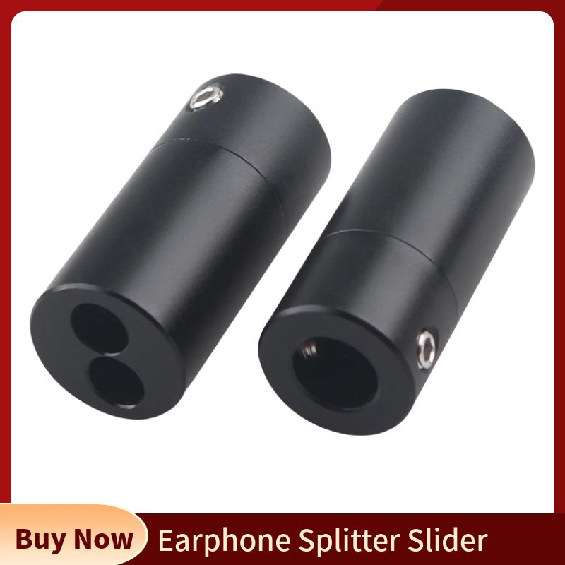 Audio Splitter Y - Earphone Splitter Slider DIY konektor RCA