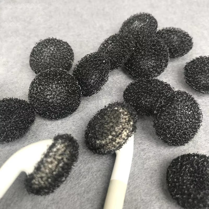 Filter Spons Hitam Busa Lembut - Earphone Foam Tip ulasan dan harga