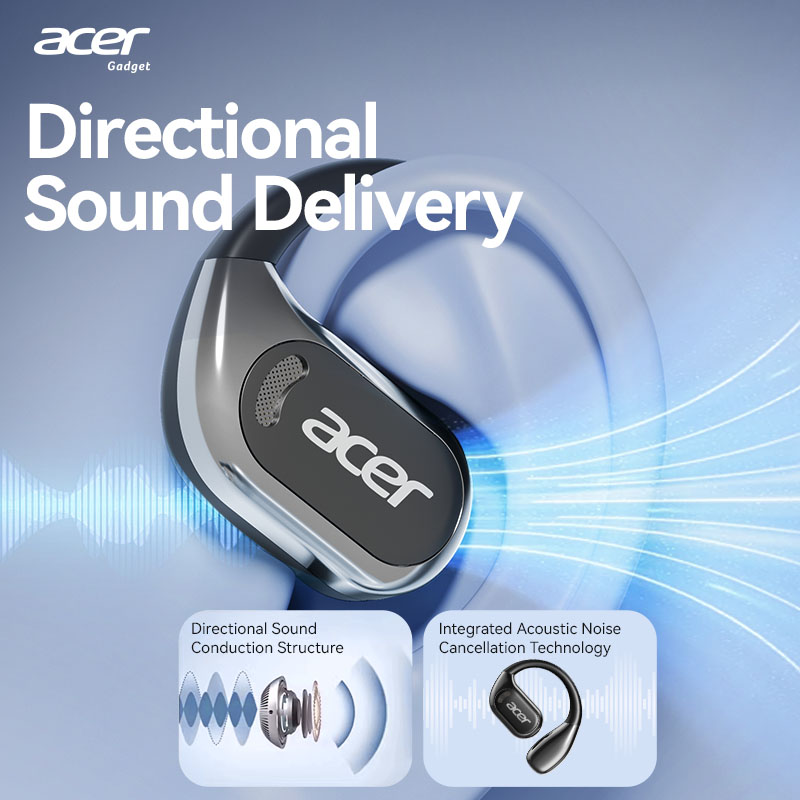 【Acer 510】Earphone Nirkabel Ow - Sports Earphone Hook ulasan dan harga