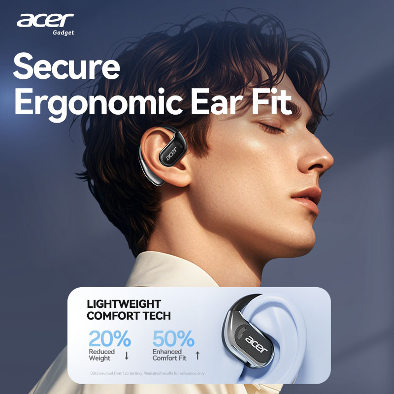 【Acer 510】Earphone Nirkabel Ow - Sports Earphone Hook ulasan dan harga