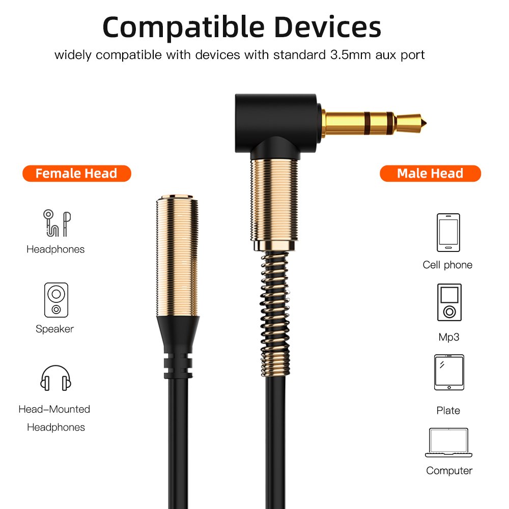 Kabel ekstensi AUX Jack 3.5mm  - Cable Extension 3.5 ulasan dan harga