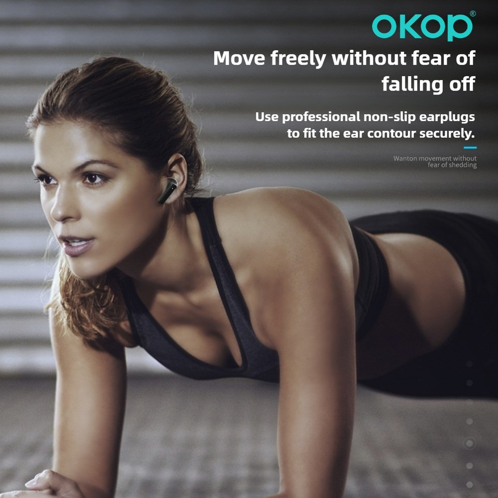 Headset AI OKOP, Headset Bluet - Usb C Earphone ulasan dan harga