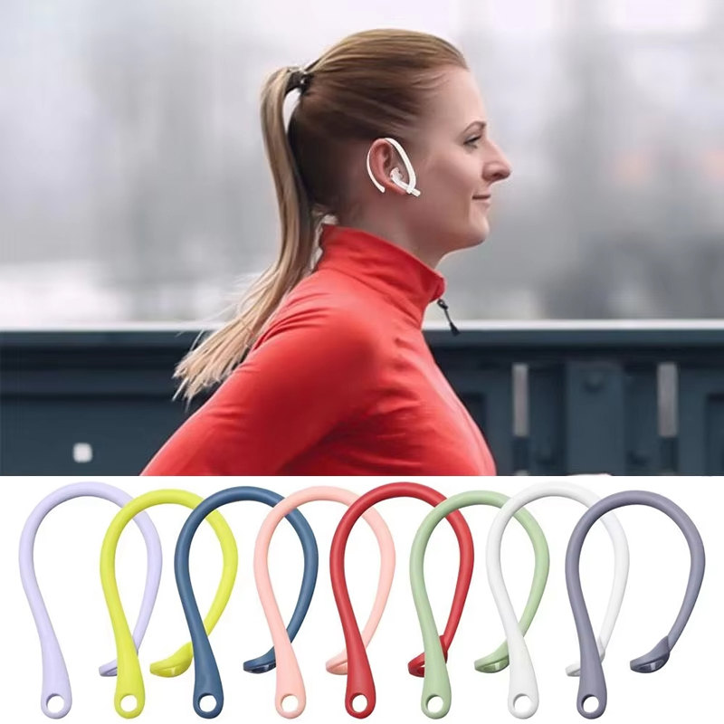 1 Pasang Kait Telinga Silikon  - Sports Earphone Hook ulasan dan harga