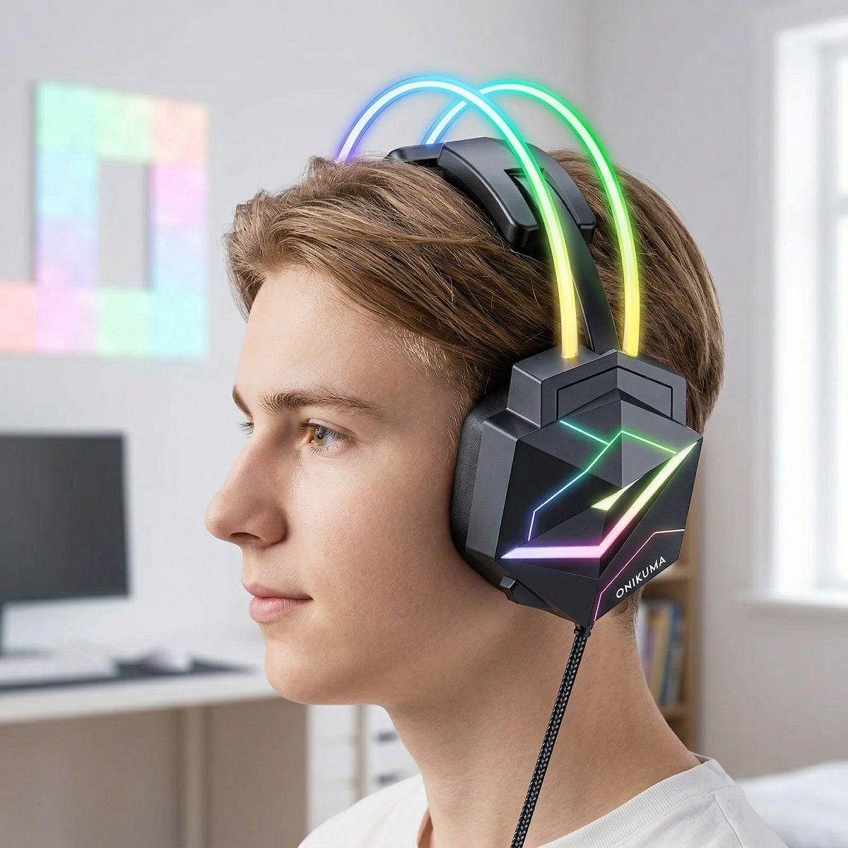 ONIKUMA Headset Gaming Headset - Gaming Headset Rgb ulasan dan harga