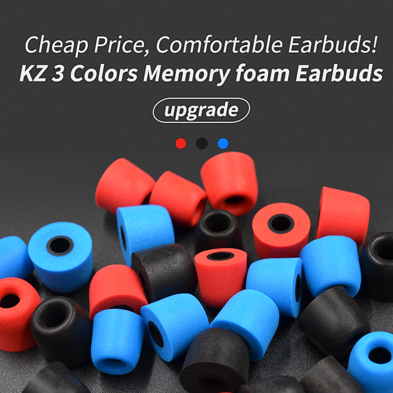 KZ topi telinga 3 pasang (6 bu - Earphone Foam Tip ulasan dan harga