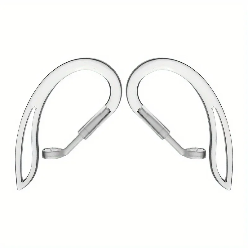 1/2 pasang kait telinga transp - Sports Earphone Hook ulasan dan harga