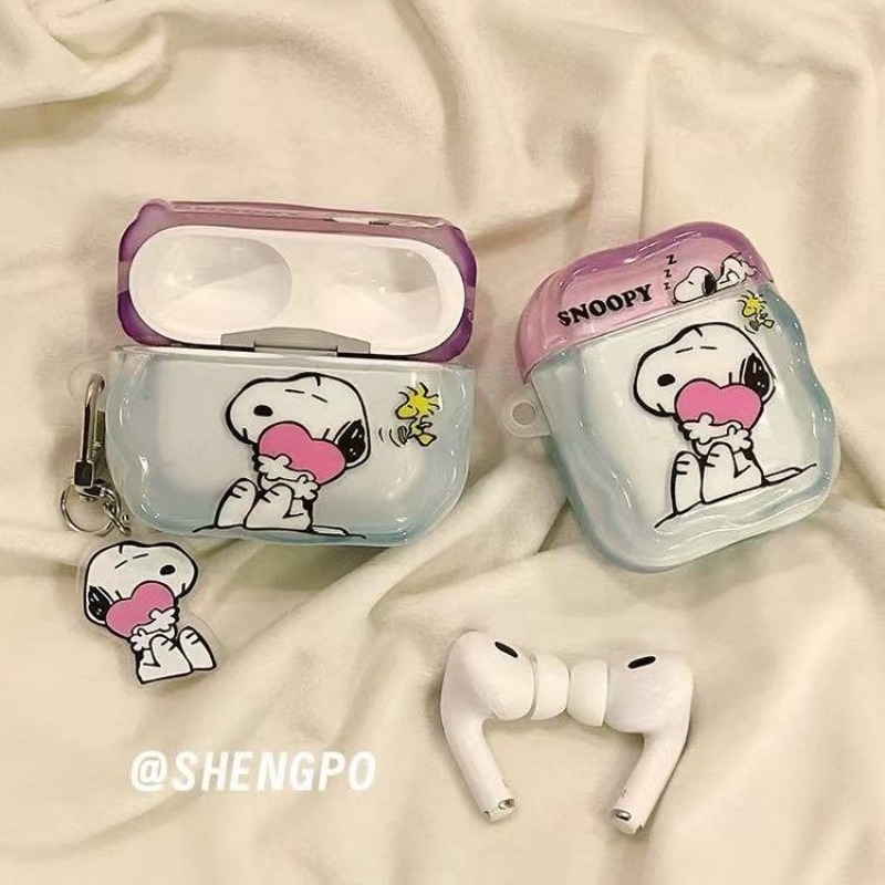 Casing Headset Anime Snoopy Co - Bluetooth Headset On Ear ulasan dan harga
