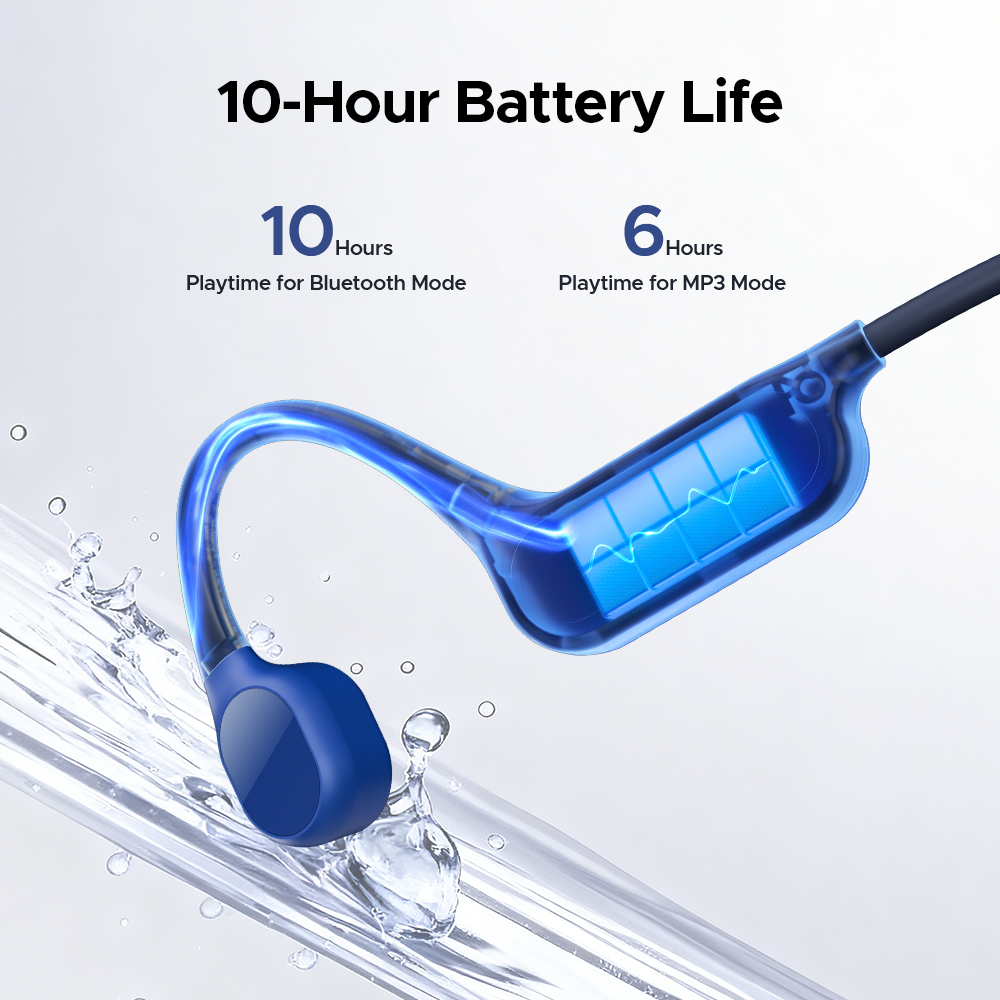 DOOGEE BoneBeat Swim Lite Head - Sports Earphone Hook ulasan dan harga