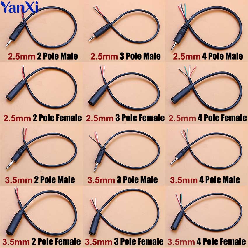 1 Buah Kabel Audio Stereo Mono - Audiophile Headphone Wired ulasan dan harga