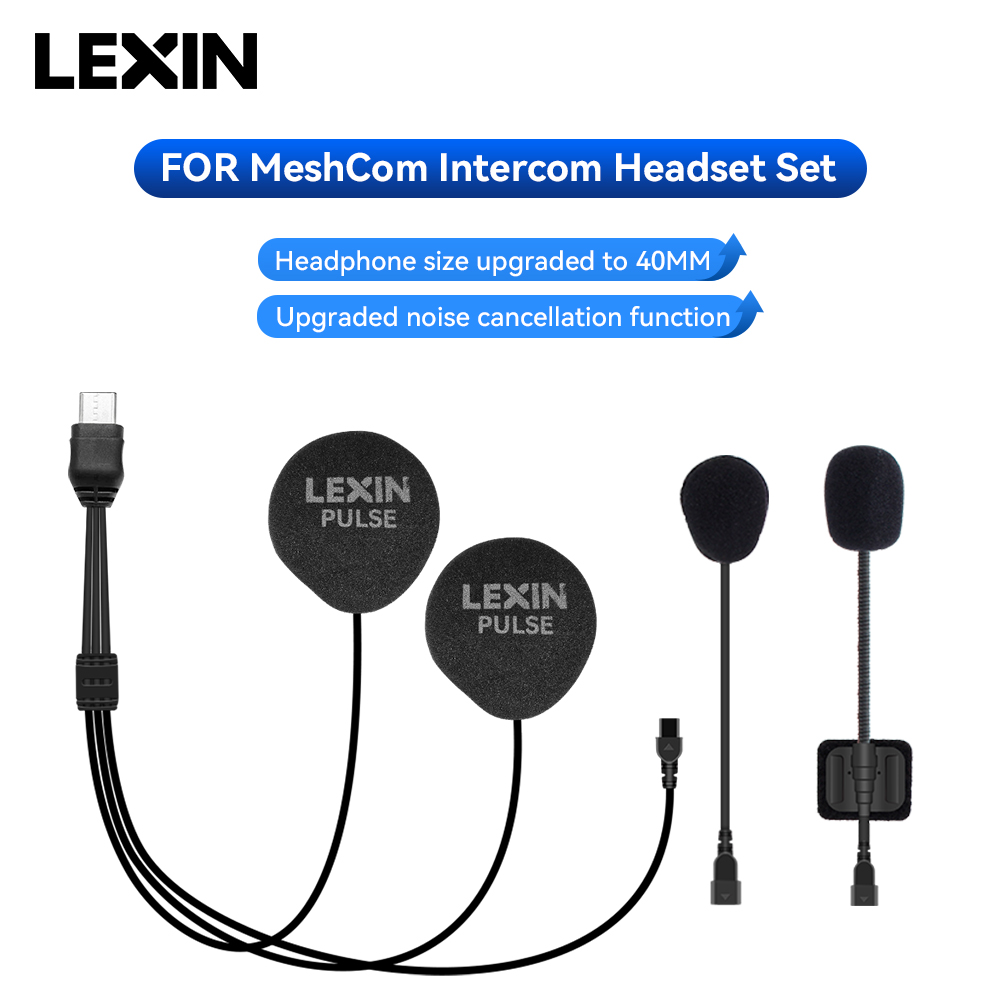 LEXIN-MeshCom Mesh Intercom 40 - Noise Cancelling Headphone ulasan dan harga