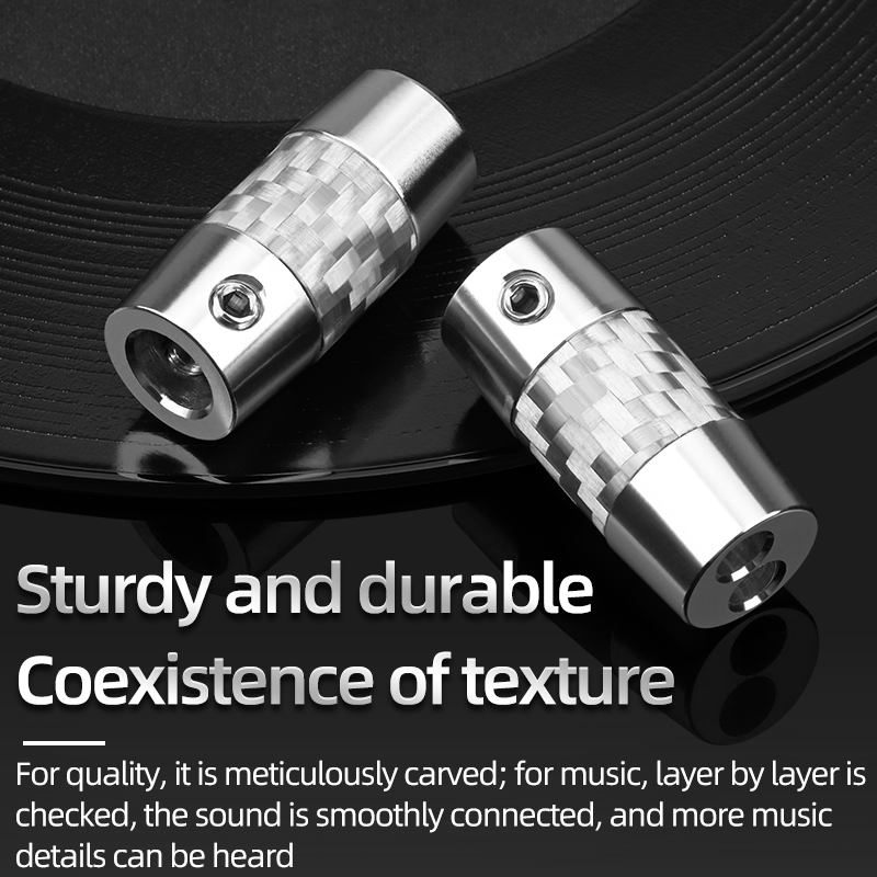 4 buah serat karbon Y pemisah  - Audio Splitter Y ulasan dan harga