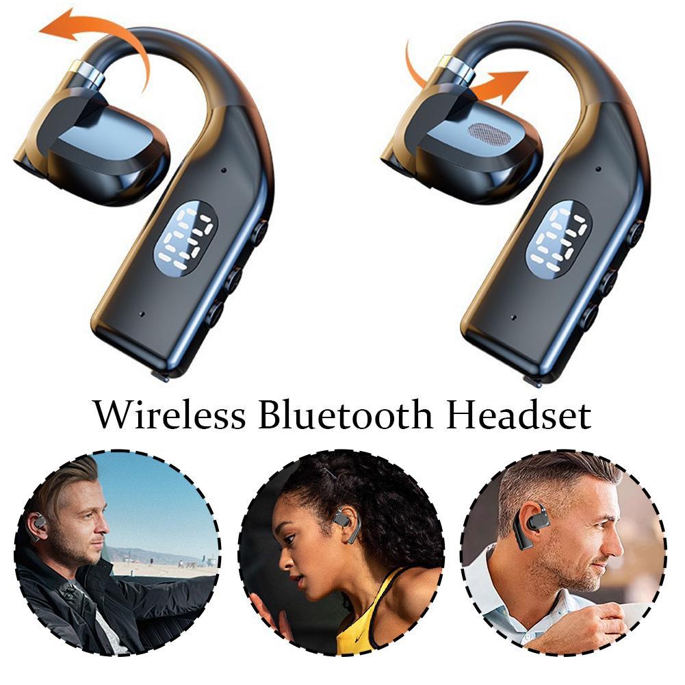 Earhook Headphone Bluetooth Ni - Noise Cancelling Headphone ulasan dan harga