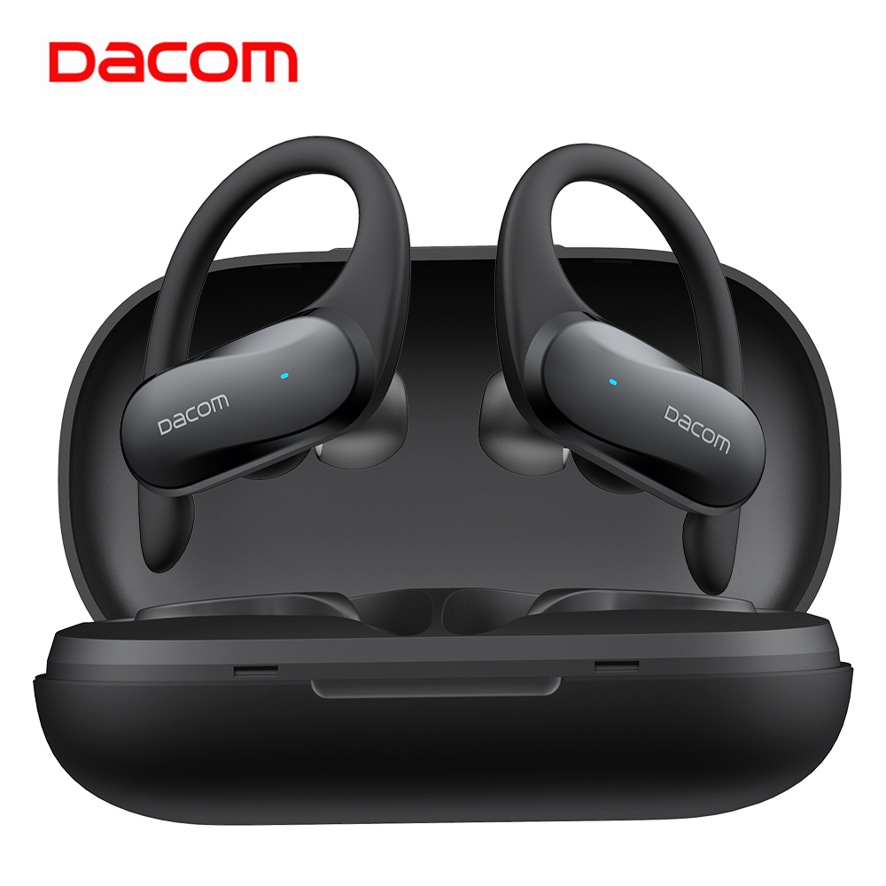 DACOM L19 TWS Earphone Bluetoo - Sports Earphone Hook ulasan dan harga