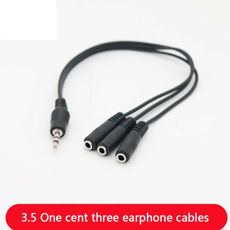 1 Male ke 3 Female 3.5mm 3 Way - Earphone Splitter Jack ulasan dan harga