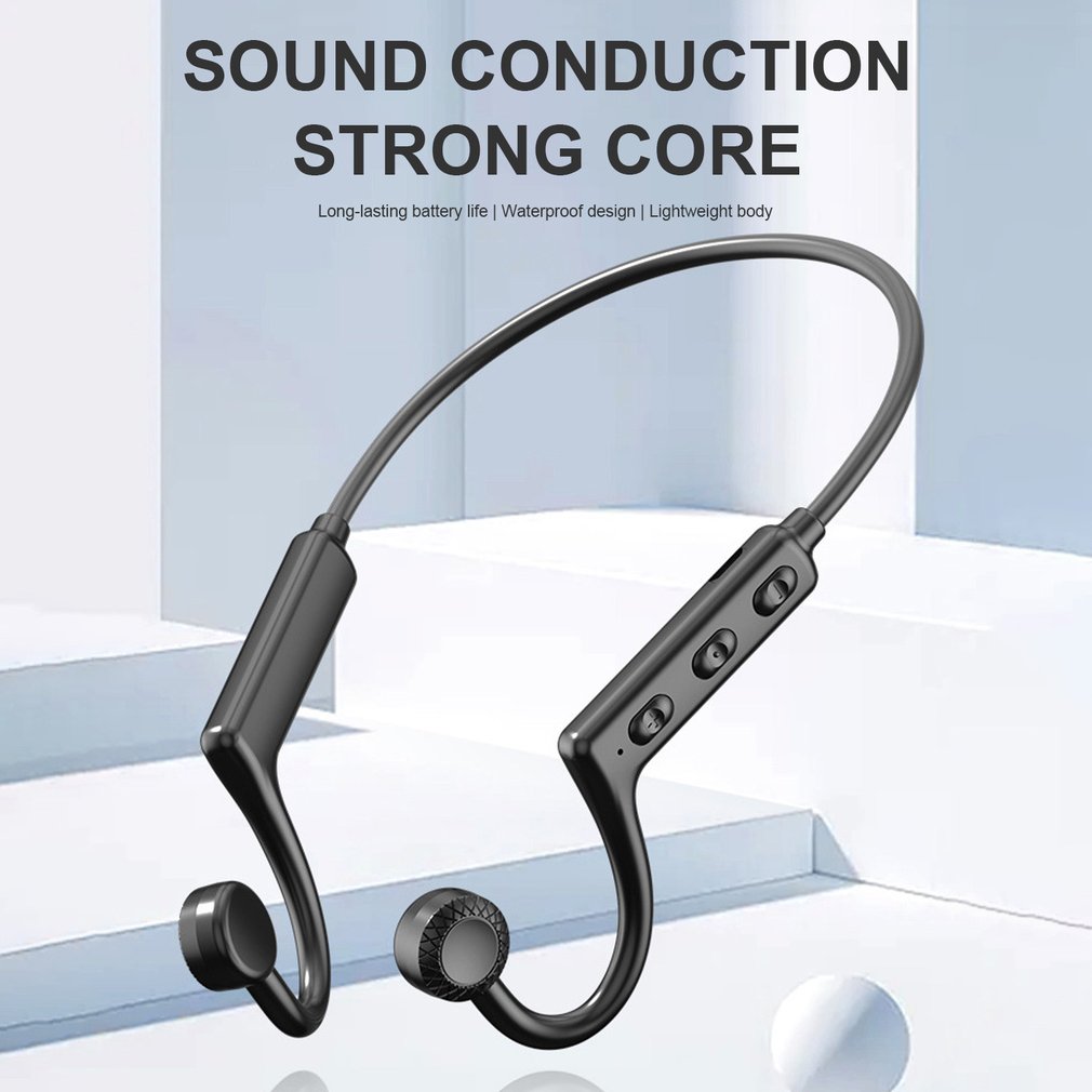 Earphone Konduksi Tulang Heads - Sports Earphone Hook ulasan dan harga