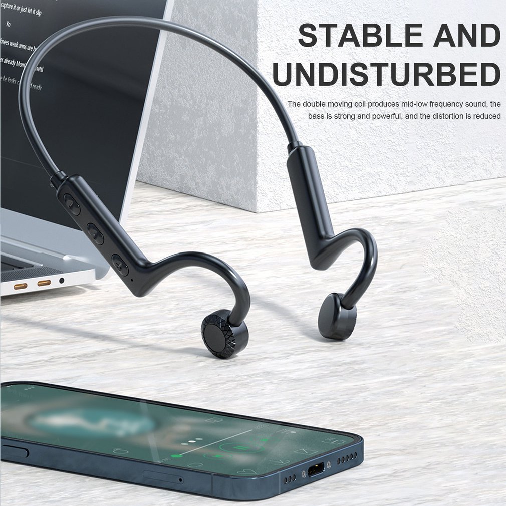 Earphone Konduksi Tulang Heads - Sports Earphone Hook ulasan dan harga
