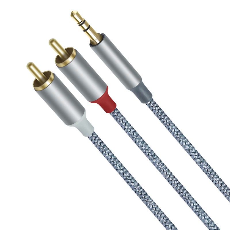3 Buah Kabel Audio Adaptor Pem - Audio Splitter Y ulasan dan harga
