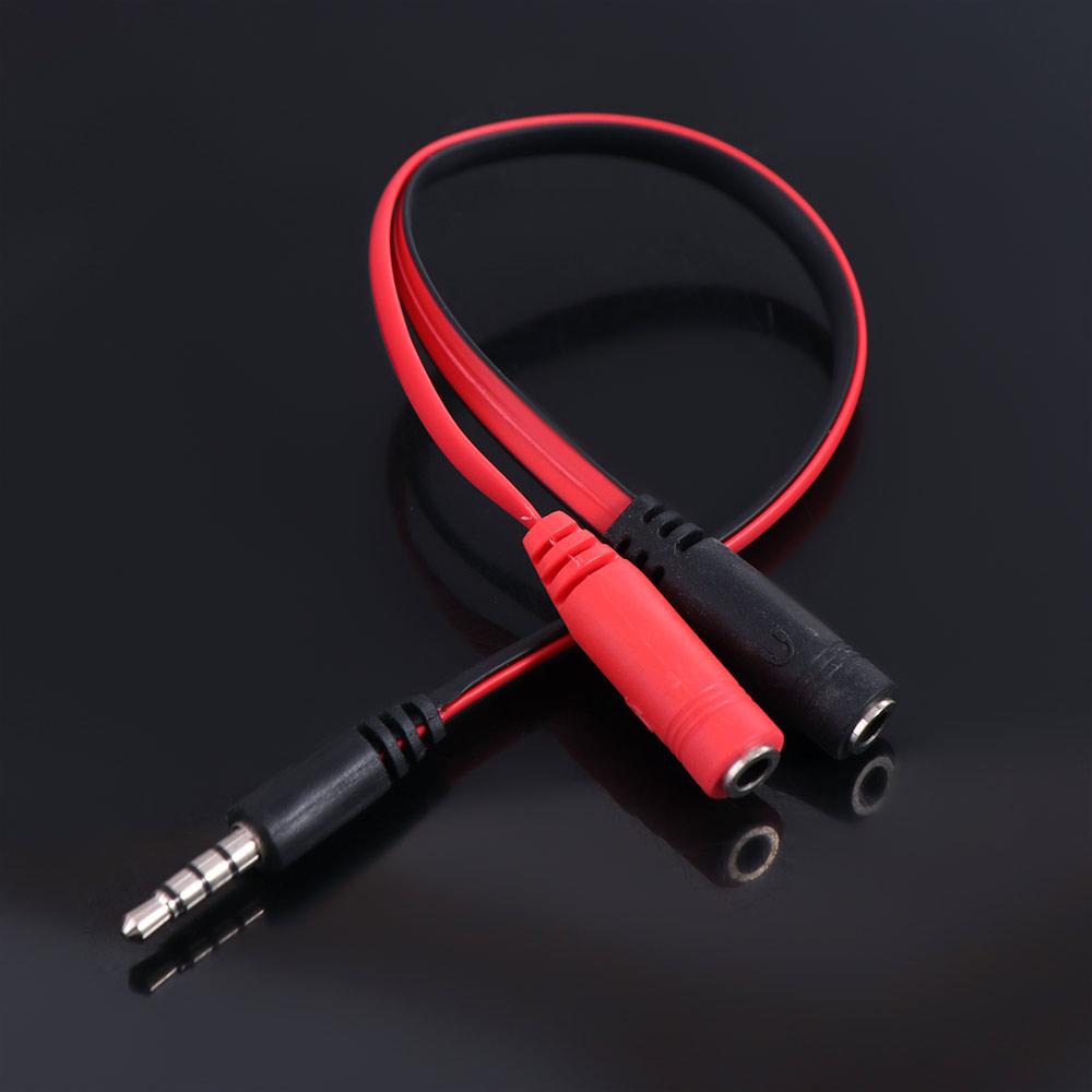 1 laki-laki ke 2 Perempuan 3.5 - Earphone Splitter Jack ulasan dan harga