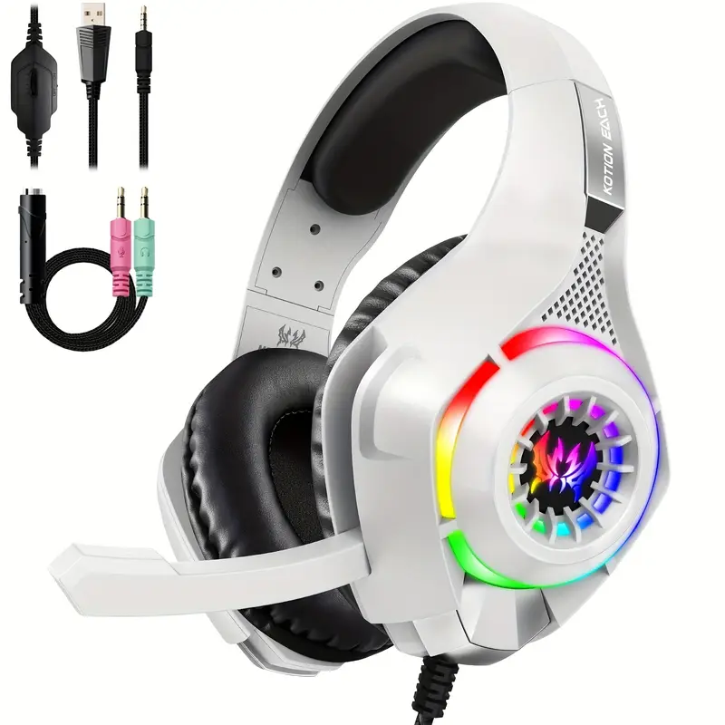 Headset Gaming untuk PC, PS4,  - Gaming Headset Rgb ulasan dan harga