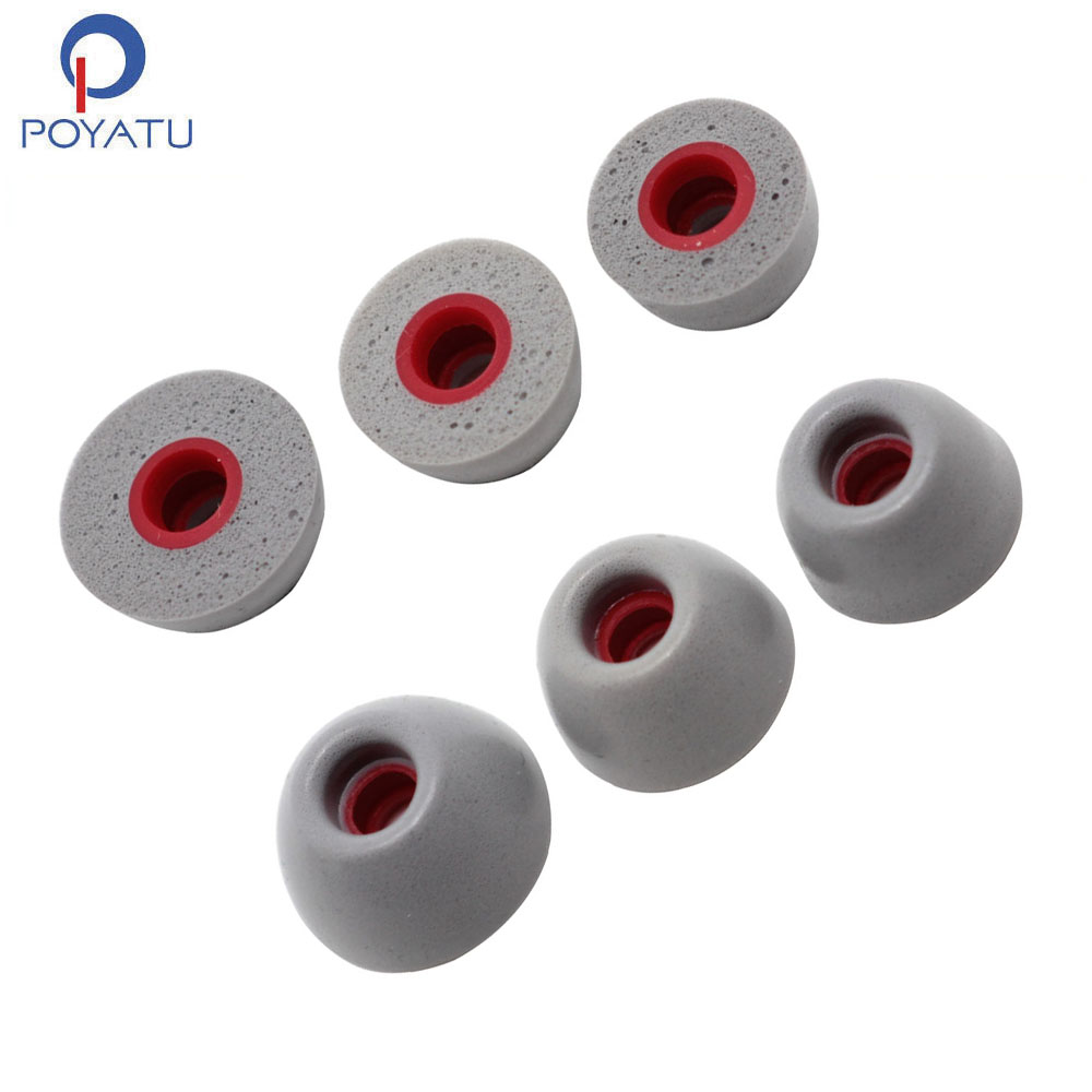 Poyatu O5 Plus Eartips Busa Me - Earphone Foam Tip ulasan dan harga