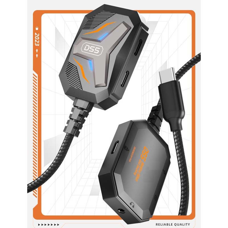 Splitter Tipe C USB C ke Jack  - Usb C Earphone ulasan dan harga