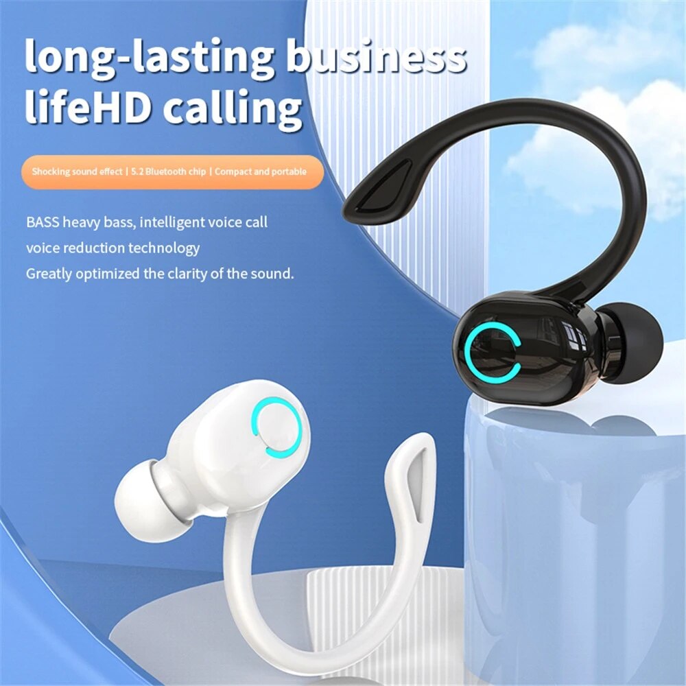 Headset Nirkabel Bluetooth 5.2 - Bluetooth Headset On Ear ulasan dan harga