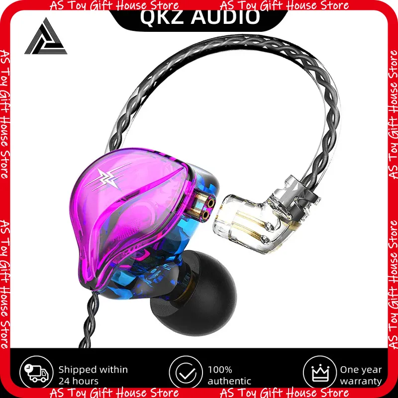 QKZ ZXT Headphone In-Ear Berka - Wired Earphone Mic ulasan dan harga