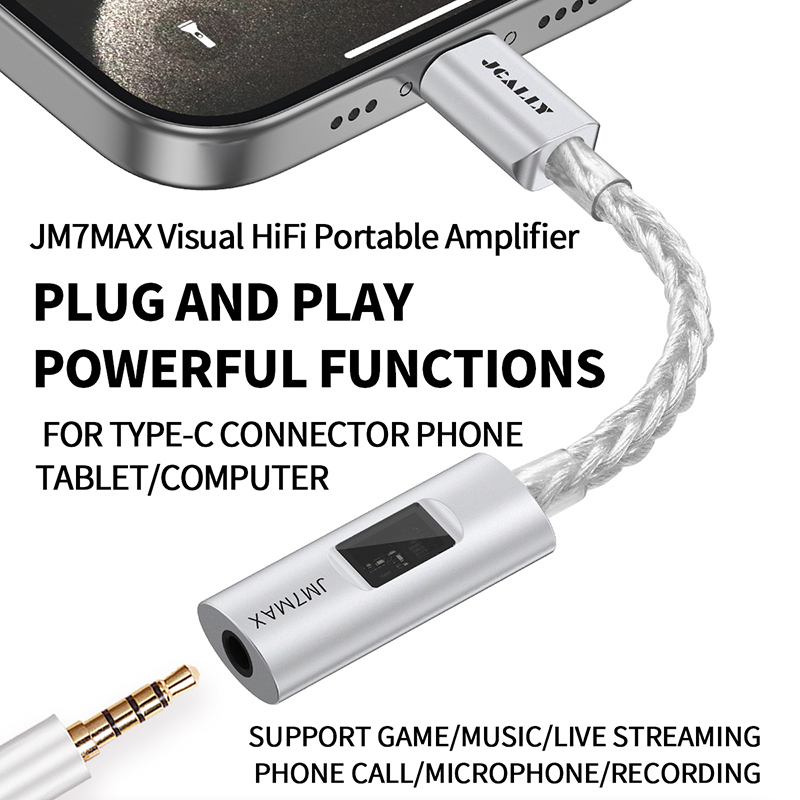 JCALLY JM7MAX Tipe-C Portabel  - Usb C Earphone ulasan dan harga