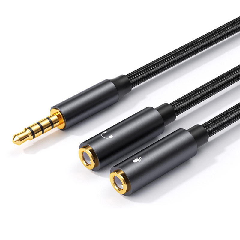Kabel Audio Aux Jack 3.5mm pri - Earphone Splitter Jack ulasan dan harga