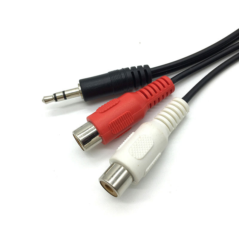 Kabel adaptor Audio Stereo wan - Audio Splitter Y ulasan dan harga