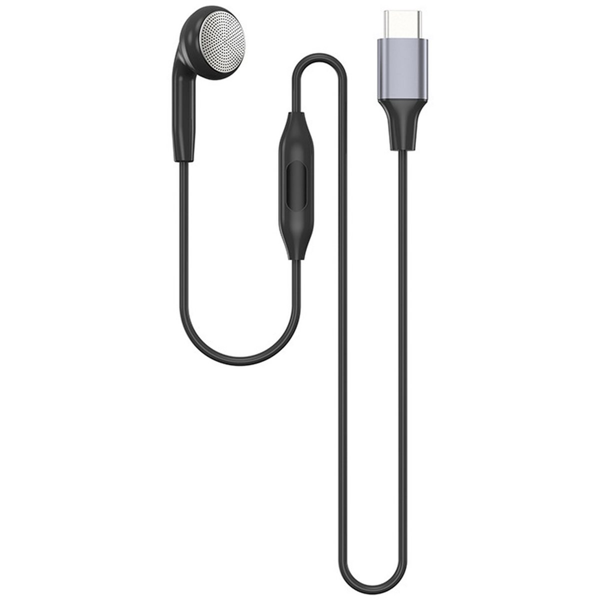 DT75BG Tipe C Earbud Tunggal d - Usb C Earphone ulasan dan harga
